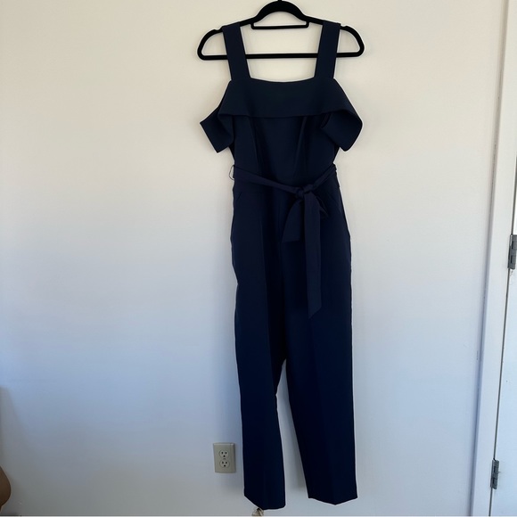 New York & Company Dark Blue Jumpsuit Romper Size M - Picture 3 of 8